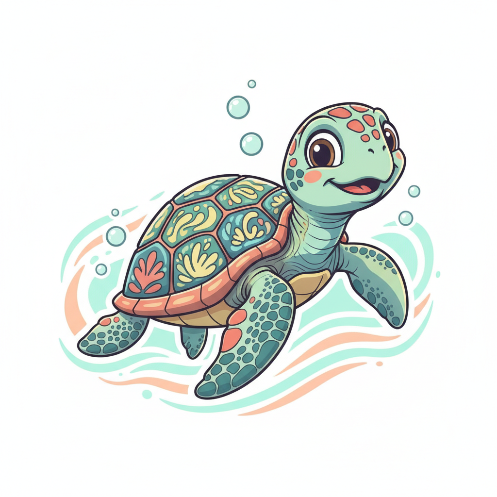 Sticker Tortuga Menorca — Vinilo Adhesivo Souvenir Isla Edición 2